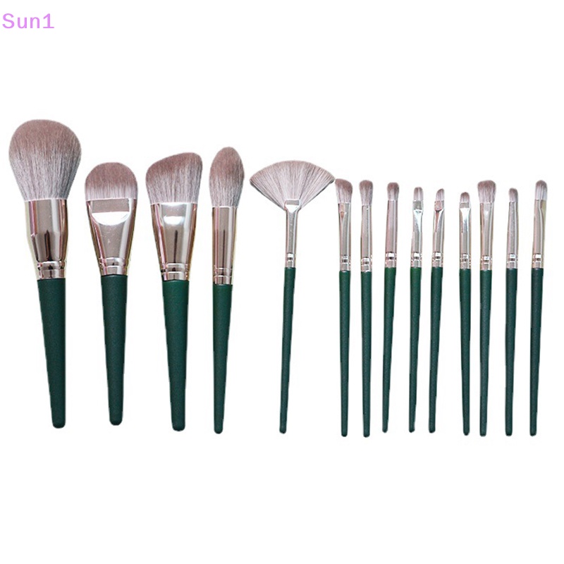 Set 1 / 14 Cọ Trang Điểm Lông Mềm Tiện Dụng