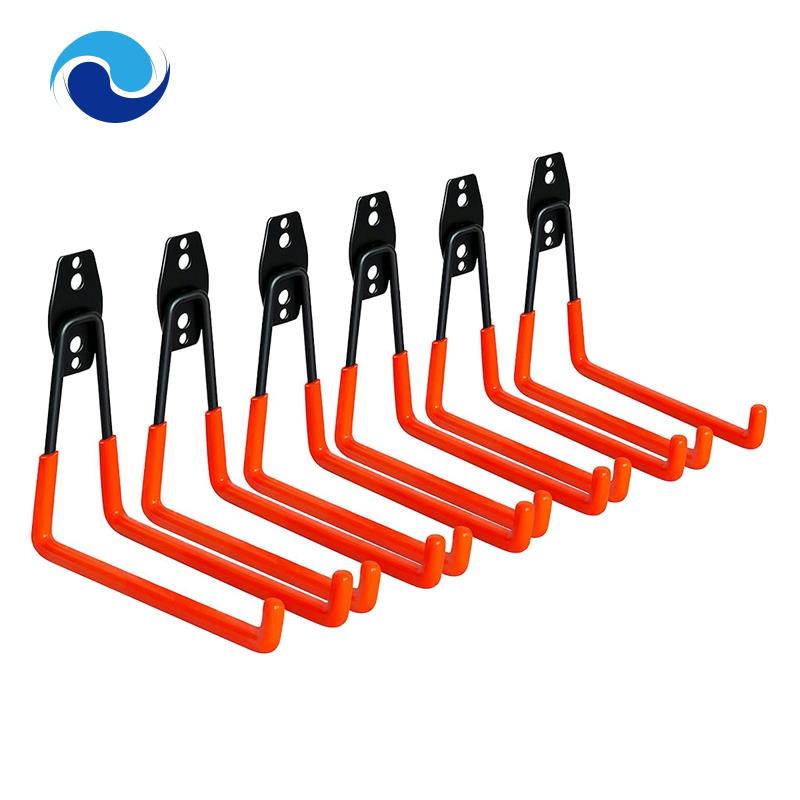 Set 6 Móc Treo Đồ Gắn Tường Bằng Thép Chịu Được Sức Nặng