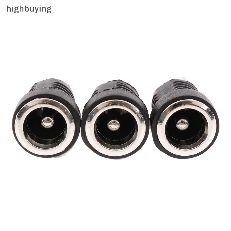 Bộ 5 Cặp Phích Cắm Nguồn DC Đực Cái 5.5 x 2.1 12V DC Mới