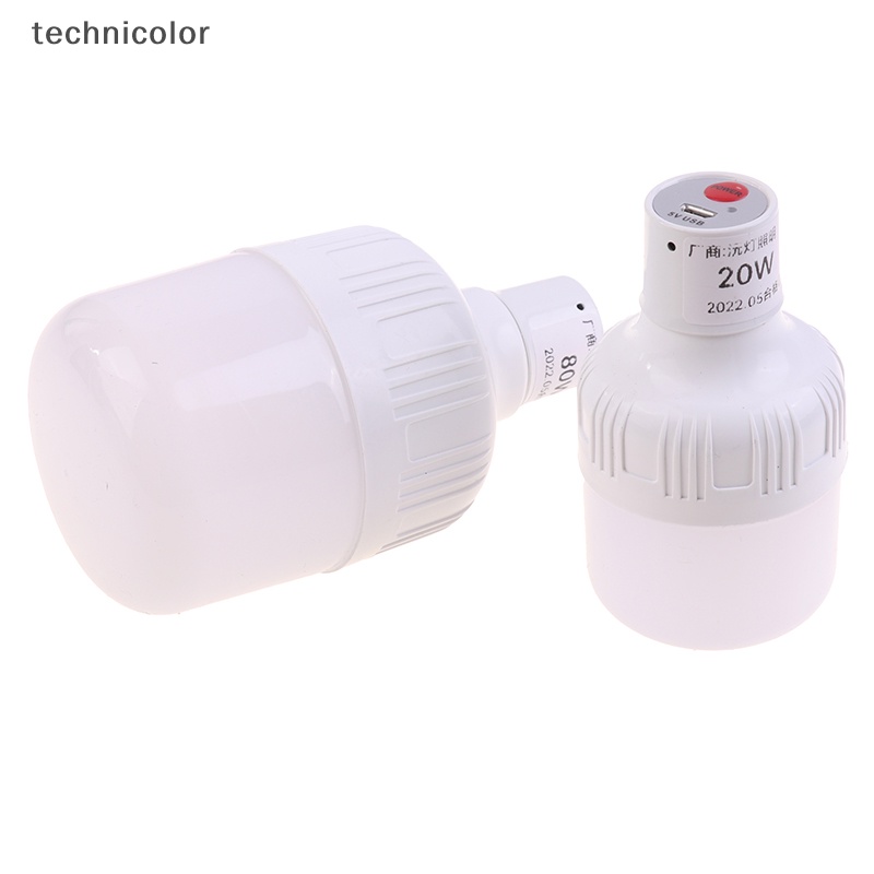 Bóng Đèn LED Cắm Trại Nhiều Màu Có Thể Sạc Lại Bằng Cổng USB