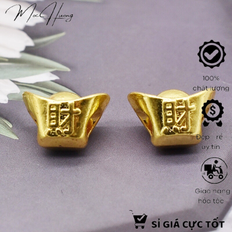Set 4 Charm nén vàng - KL120