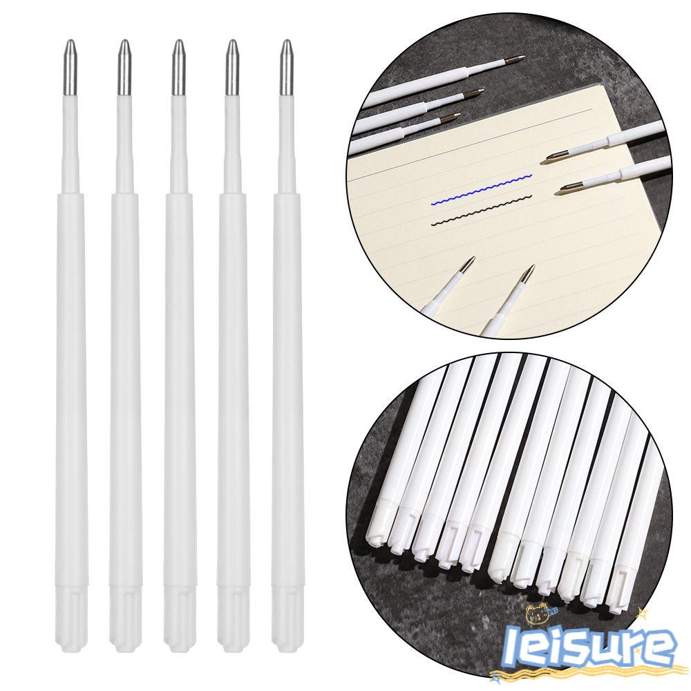 LEISURE Set 10 Ruột Bút Bi Nhiều Màu Sắc Chất Lượng Cao