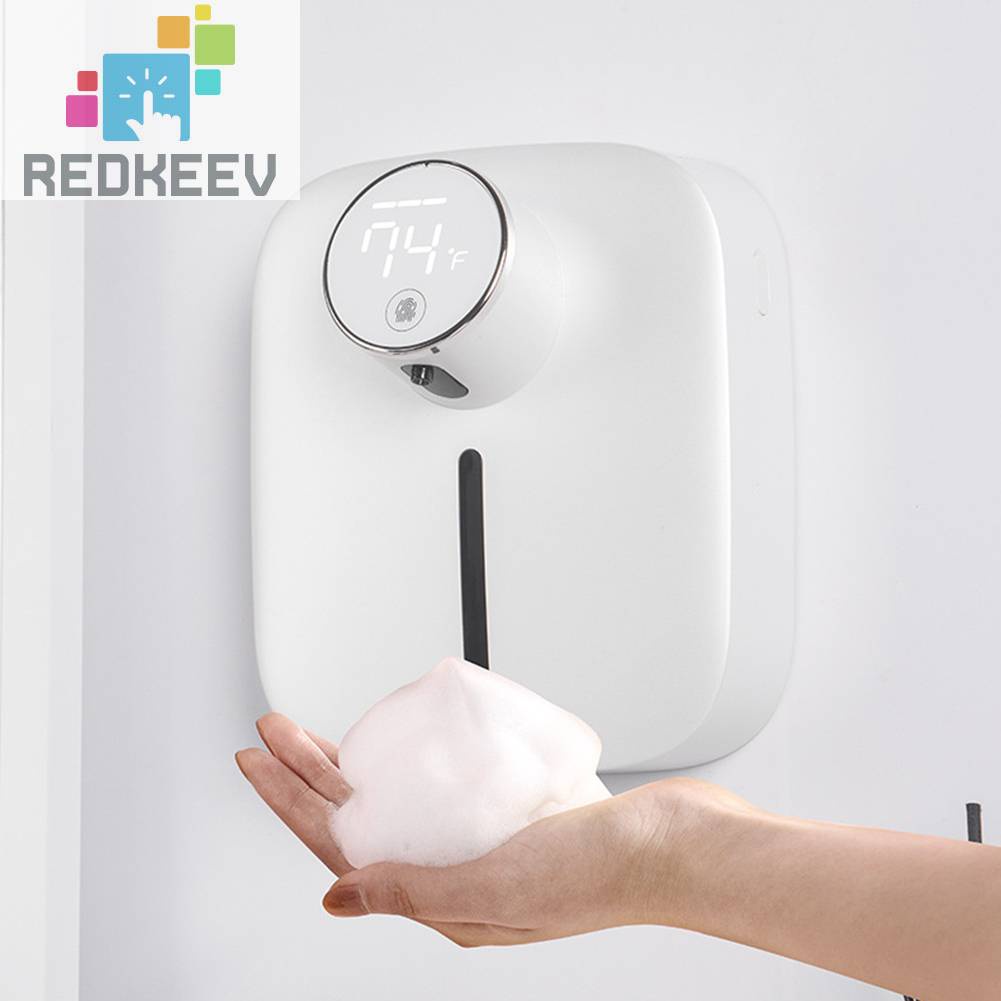 Bình Đựng Xà Phòng Tạo Bọt Tự Động Kèm Sạc USB Tiện Dụng Cho Nhà Tắm /