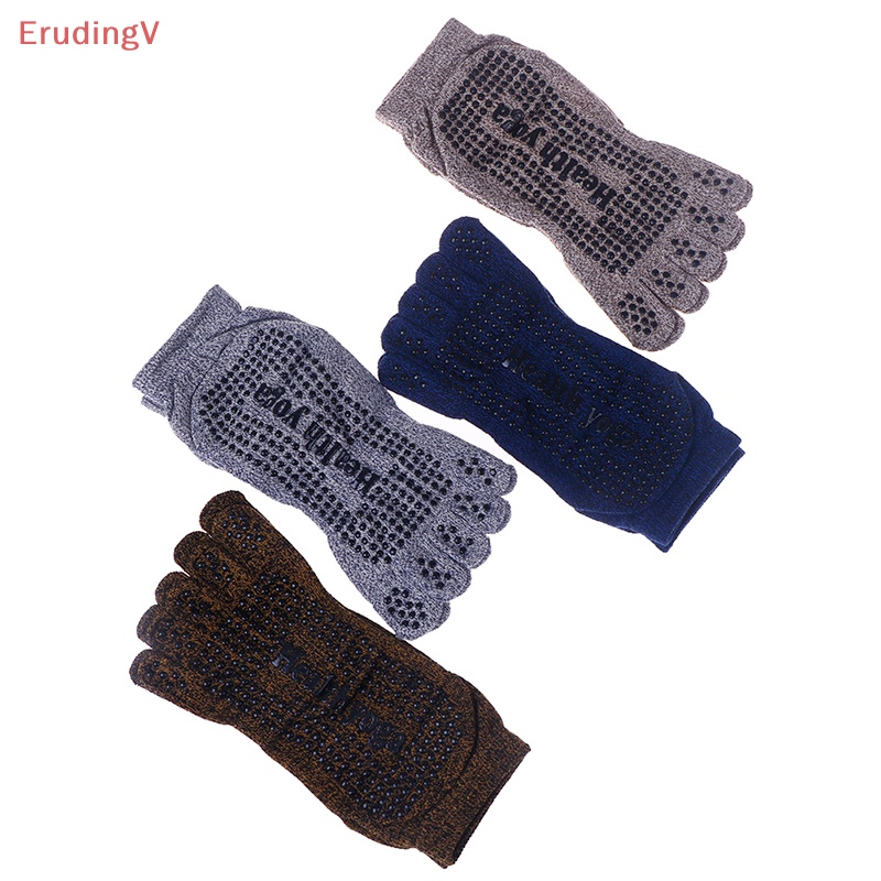 Vớ Cotton Năm Ngón Chống Trượt Dùng Tập Yoga / Chạy Bộ Cho Nam