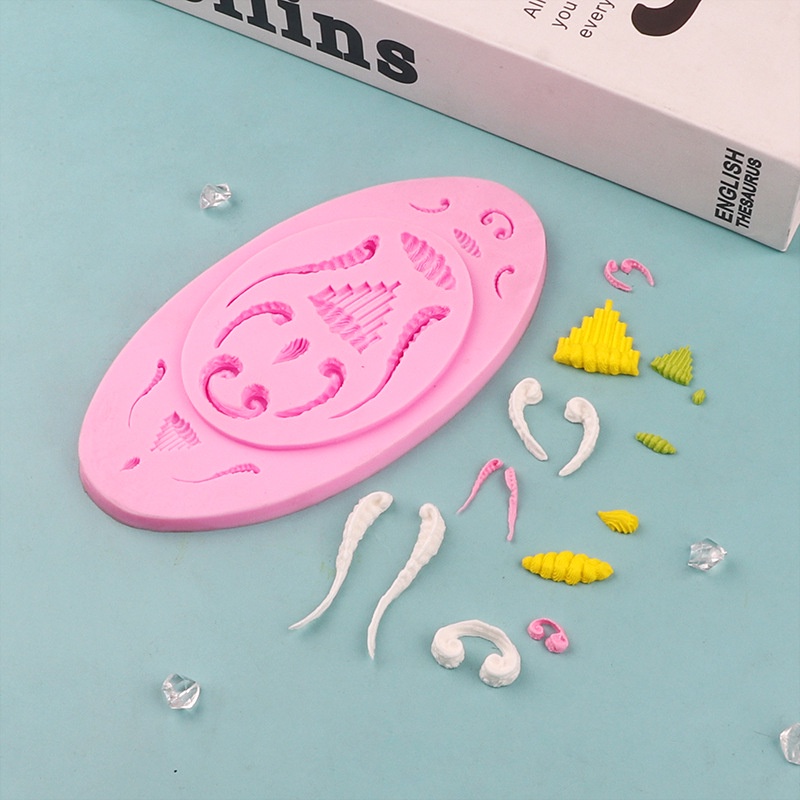 Khuôn Silicone Làm Bánh Tạo Hình Bông Hoa Độc Đáo Tiện Dụng