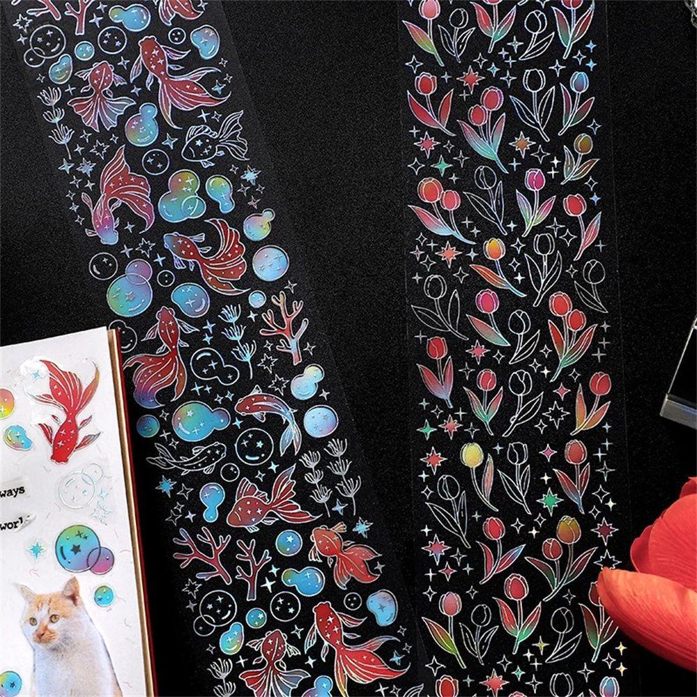 AUGUSTINA Sticker Dán Trang Trí Sổ Tay Hình Hành Tinh Ngôi Sao / Trái Cherry / Hành Tinh DIY