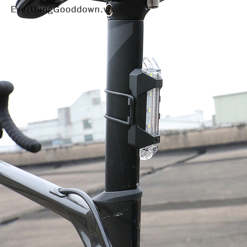 Everthinggood Đèn Cảnh Báo Chống Thấm Nước Sạc USB Gắn Đuôi Xe Đạp Leo Núi