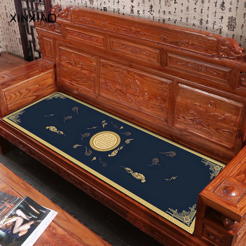 Đệm Lót Ghế sofa Gỗ Chống Trượt Phong Cách Trung Hoa