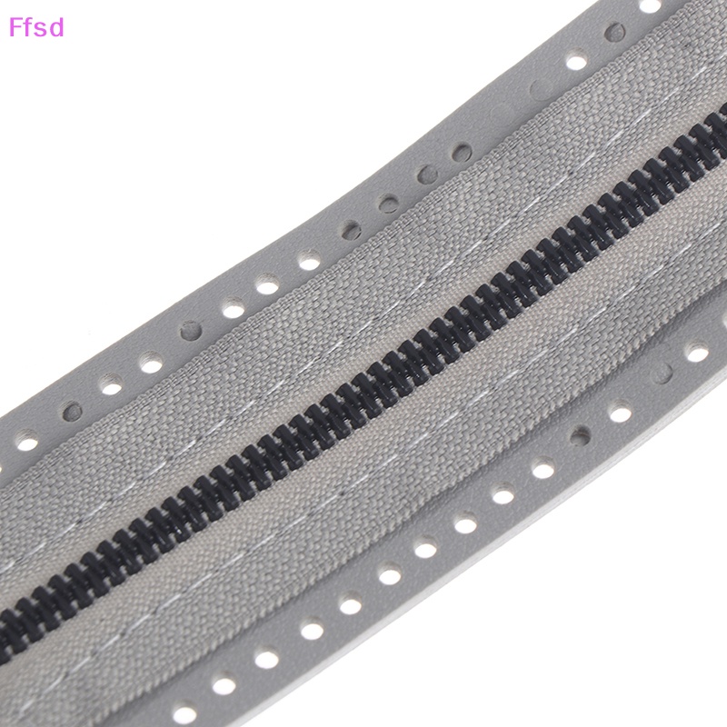 {Ffsd} Túi Xách Da PU Cứng Khóa Kéo Kim Loại Phụ Kiện May Vá Thủ Công