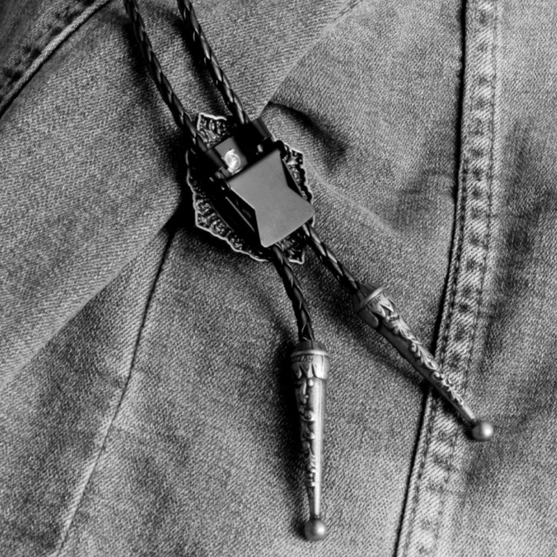 Cà Vạt Đầu Ngựa 3D Phong Cách Cao Bồi Phương Tây Cho Nam Và Nữ