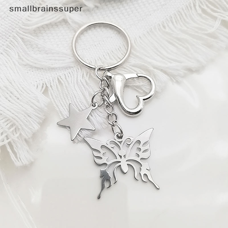 Móc Khóa Điện Thoại Y2K Hình Bướm Rỗng Thời Trang SBS