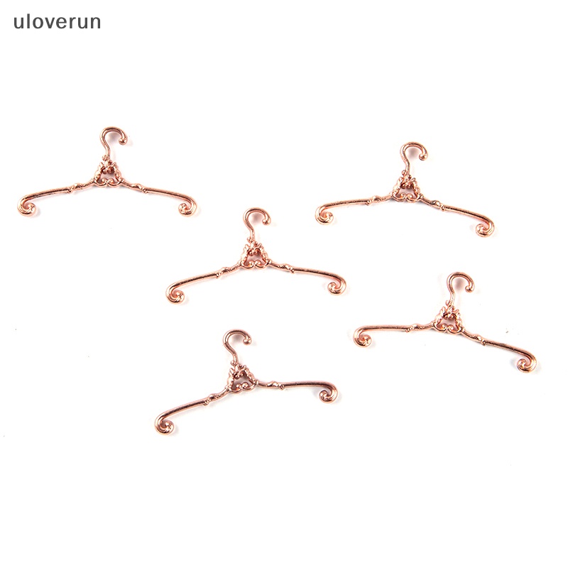 Set 5 Móc Treo Quần Áo Búp Bê Blyth 1 / 6 ob11 4 / 6.5cm Bằng Kim Loại