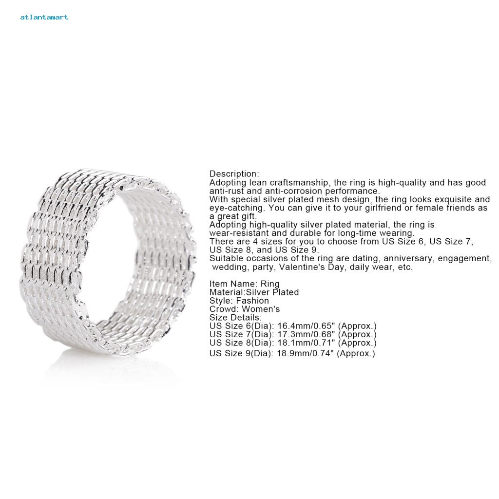 Túi Đựng Đồ Dùng Cao Cấp Tiện Dụng| Nhẫn Mạ BạC DạNg LướI Xinh XắN