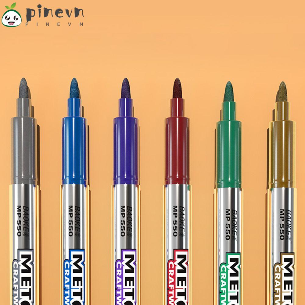 PINEVN Bút Kim Loại Chống Thấm Nước Dùng Làm Album Thủ Công DIY