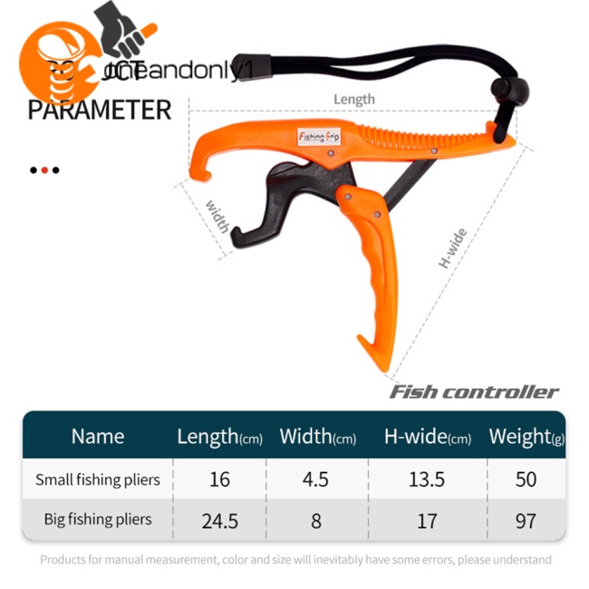 Dụng Cụ Kẹp Cá Di Động Với Dây Thừng Chống Trượt Có Thể Điều Chỉnh Và Kẹp Cá
