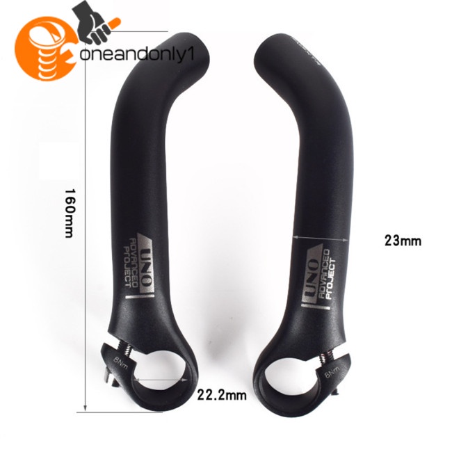 1 Cặp Tay Cầm Mở Rộng Bằng Hợp Kim Nhôm Cho Xe Đạp