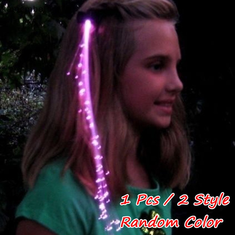 Kẹp Tóc Sợi Lụa Có Đèn LED Phát Sáng