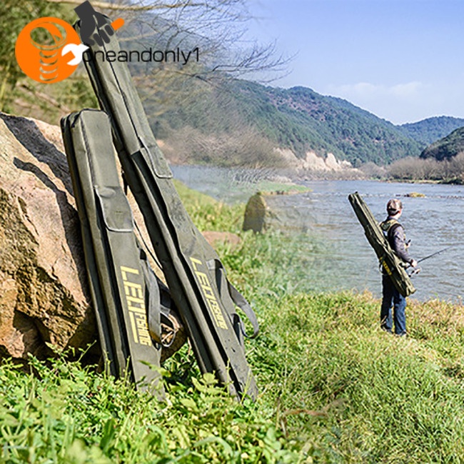 Túi Đựng Cần Câu Cá 420d Bằng Vải Oxford Chống Thấm Nước Có Thể Gấp Gọn Tiện Dụng