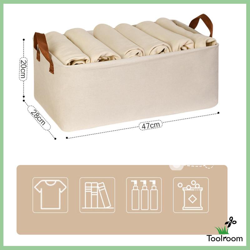 Hộp Đựng Đồ Giặt Có Thể Gấp Gọn Tiện Dụng Cho Tủ Quần Áo / Kệ Sách