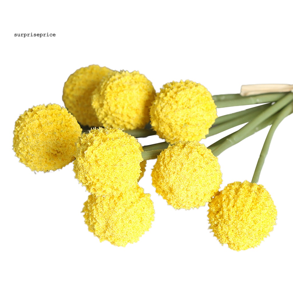 1 Bó Hoa Nhân Tạo Không Cần Khoan Lỗ Dùng Để Trang Trí Nhà