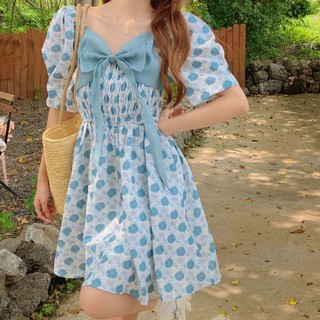 SUNNYCOLOR  váy nữ váy doll baby Thời trang hàn quốc  Stylish Trendy Đẹp Cái mới A22M07T 36Z230909
