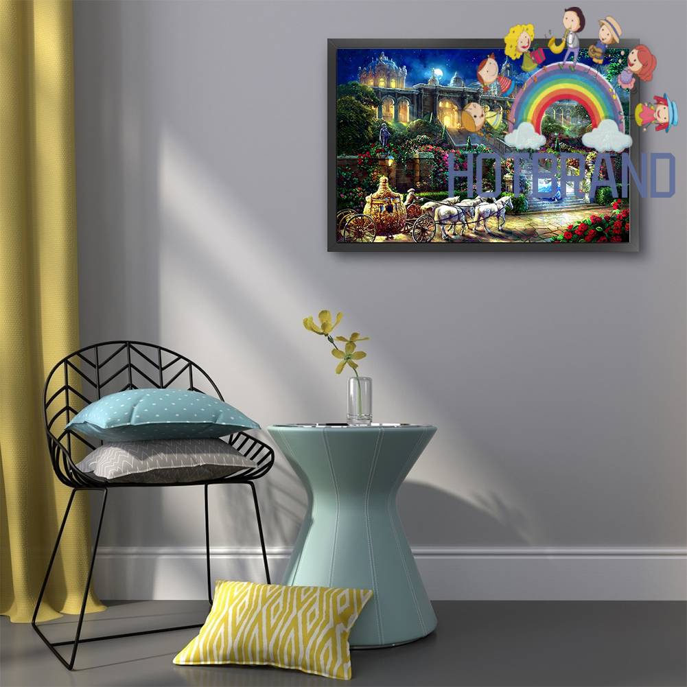 Toàn Bộ Bộ Tranh Thêu Chữ Thập 11CT Hình Lọ Lem