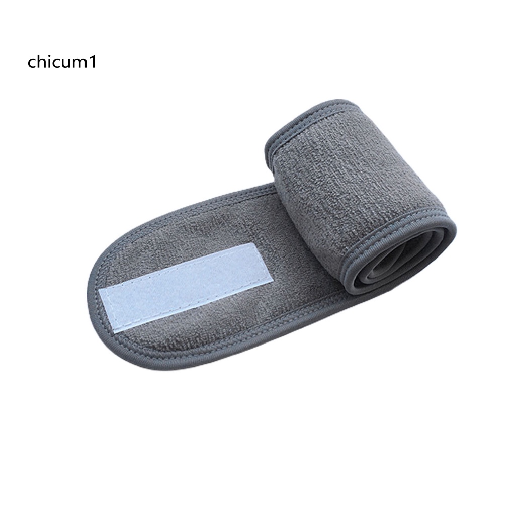 Băng Đô Cài Tóc Bản Rộng Tùy Chỉnh Tiện Dụng Cho SPA / Rửa Mặt