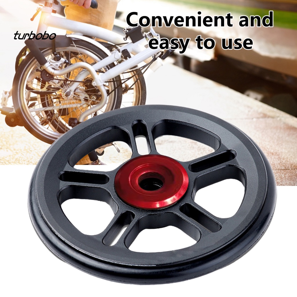 Turbobobo Bánh Xe Đạp Bằng Hợp Kim Nhôm CNC Độ Cứng Cao Dễ Dàng Gấp Mở