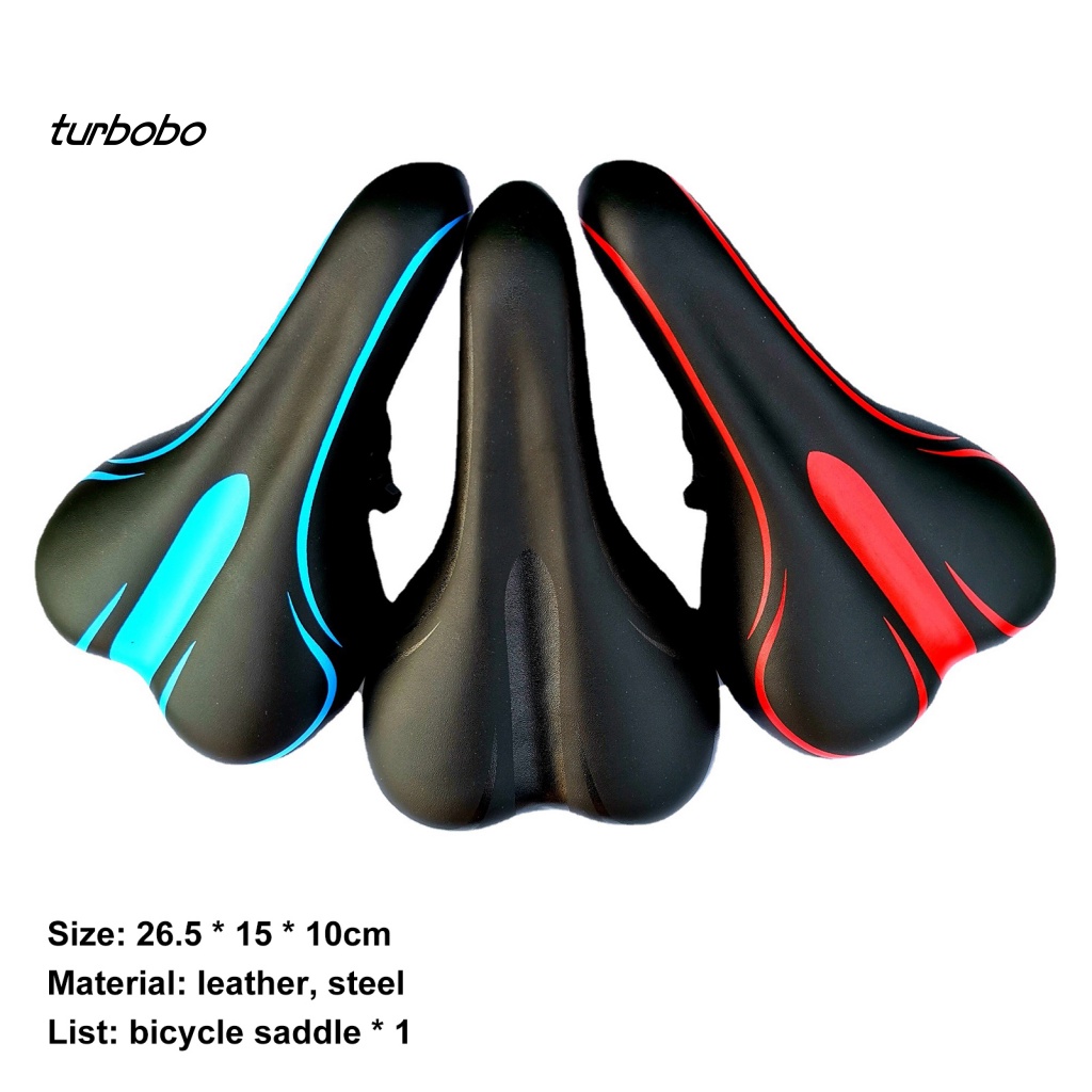 Yên Xe Đạp Giả Da Dày Dặn Mềm Mại Chống Mài Mòn Tiện Dụng Cho MTB