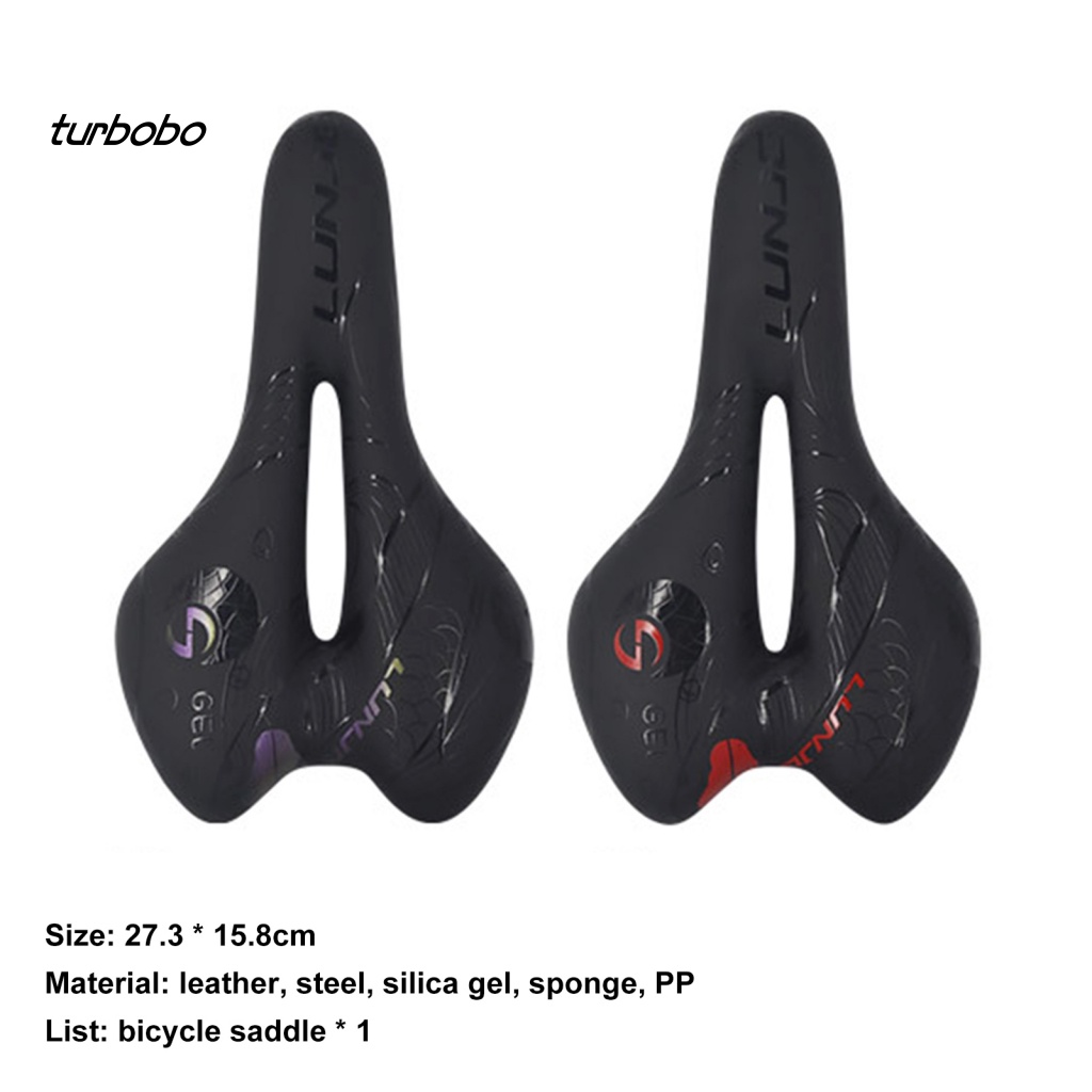 Yên Xe Đạp Giả Da Chống Thấm Nước Thiết Kế Đục Lỗ Tiện Dụng