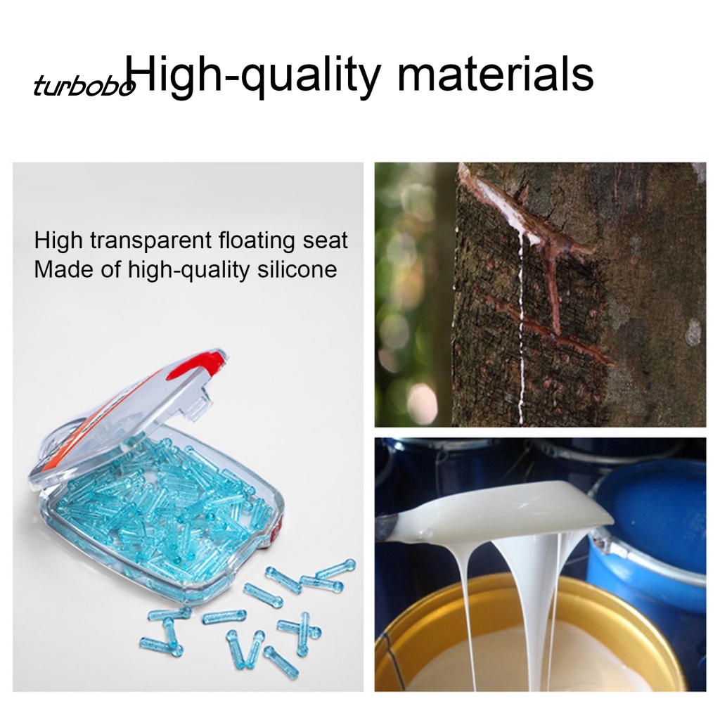 Turbobo Set 100 Giá Đỡ Phao Câu Cá Đa Năng Tiện Dụng