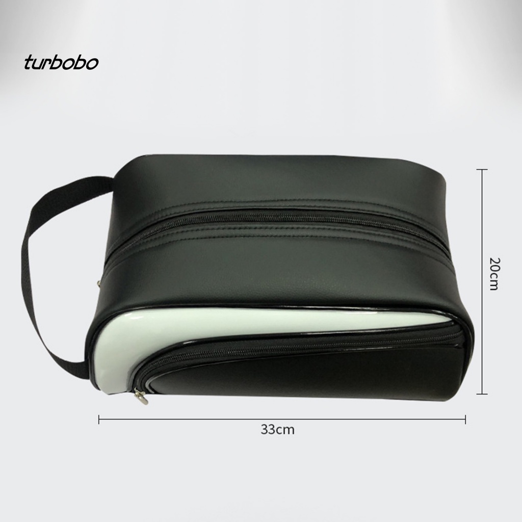Turbobo Túi Đựng Giày Thể Thao Chơi Golf Bằng Da Giả Chống Bụi Tiện Dụng