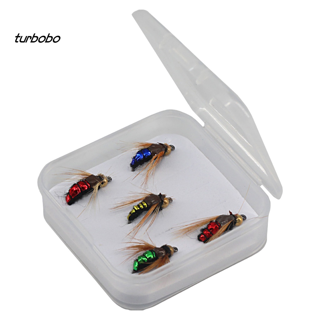 Set 5 / 10 Mồi Câu Cá Nhân Tạo Màu Sắc Tươi Sáng Độc Đáo Tiện Dụng