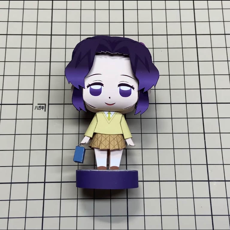 Mô hình giấy anime Kochou Shinobu Gakuen