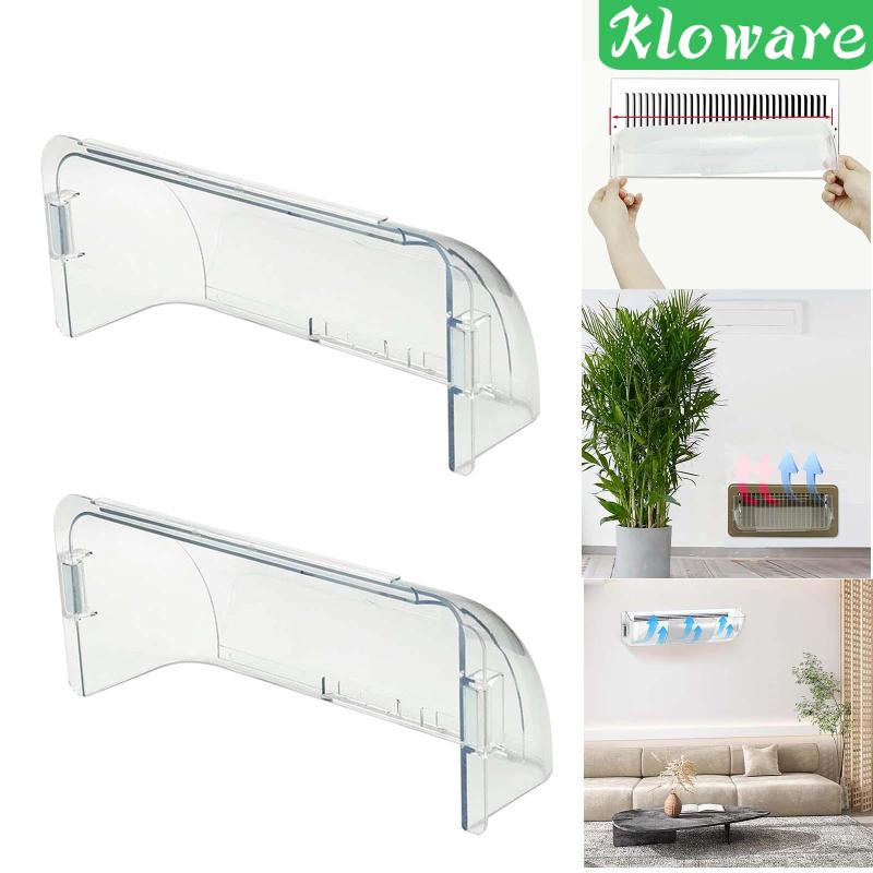 Bộ 2 Vỏ Bọc Lỗ Thông Gió Trong Suốt Có Thể Điều Chỉnh