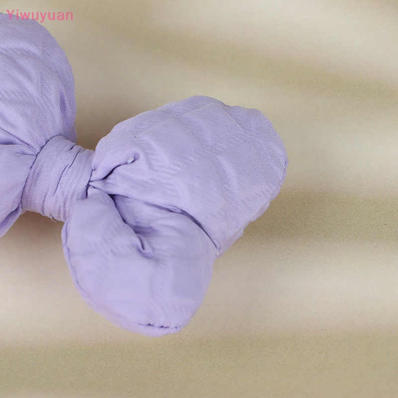 Bộ 2 Miếng Vải Cotton In Hoa / Nơ Handmade Trang Trí Quần Áo Mới