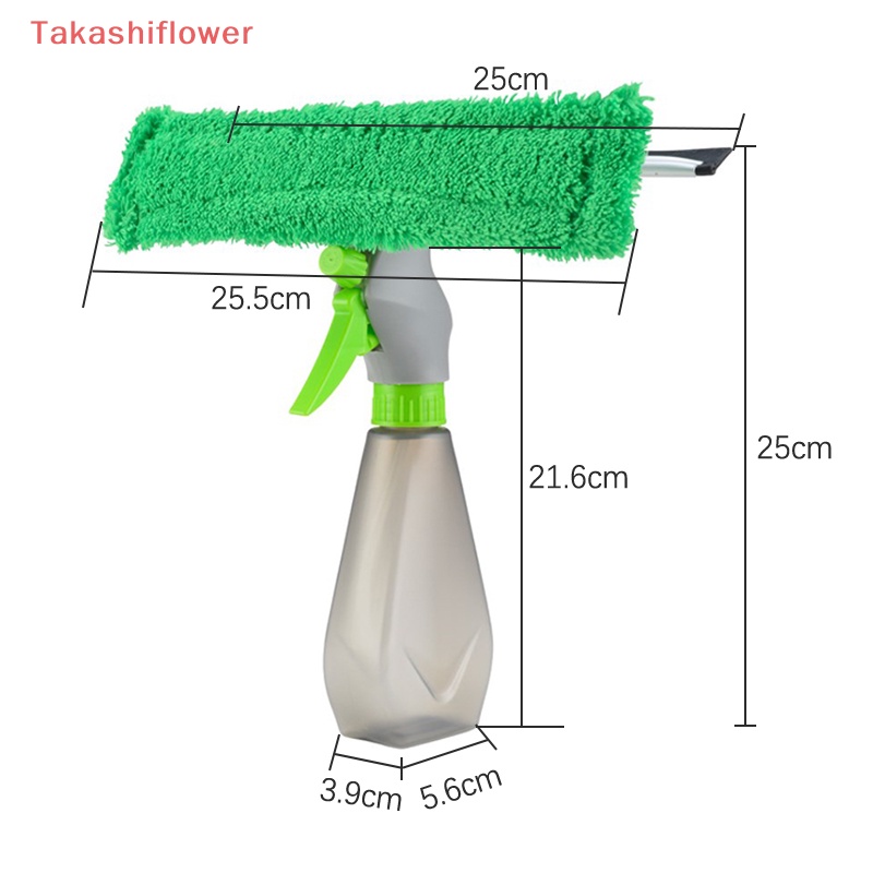 Dụng Cụ Lau Kính Cửa Sổ Xe Hơi 3 Trong 1 Tiện Dụng