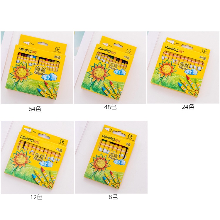 Set 36 Bút Sáp Tô Màu Sắc Đa Dạng Cho Trẻ Em