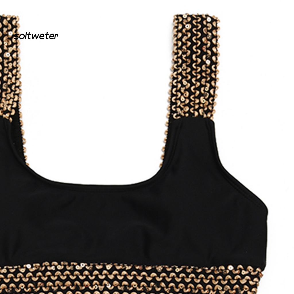 Bộ Bikini 2 Mảnh Màu Sắc Thời Trang Quyến Rũ Cho Nữ