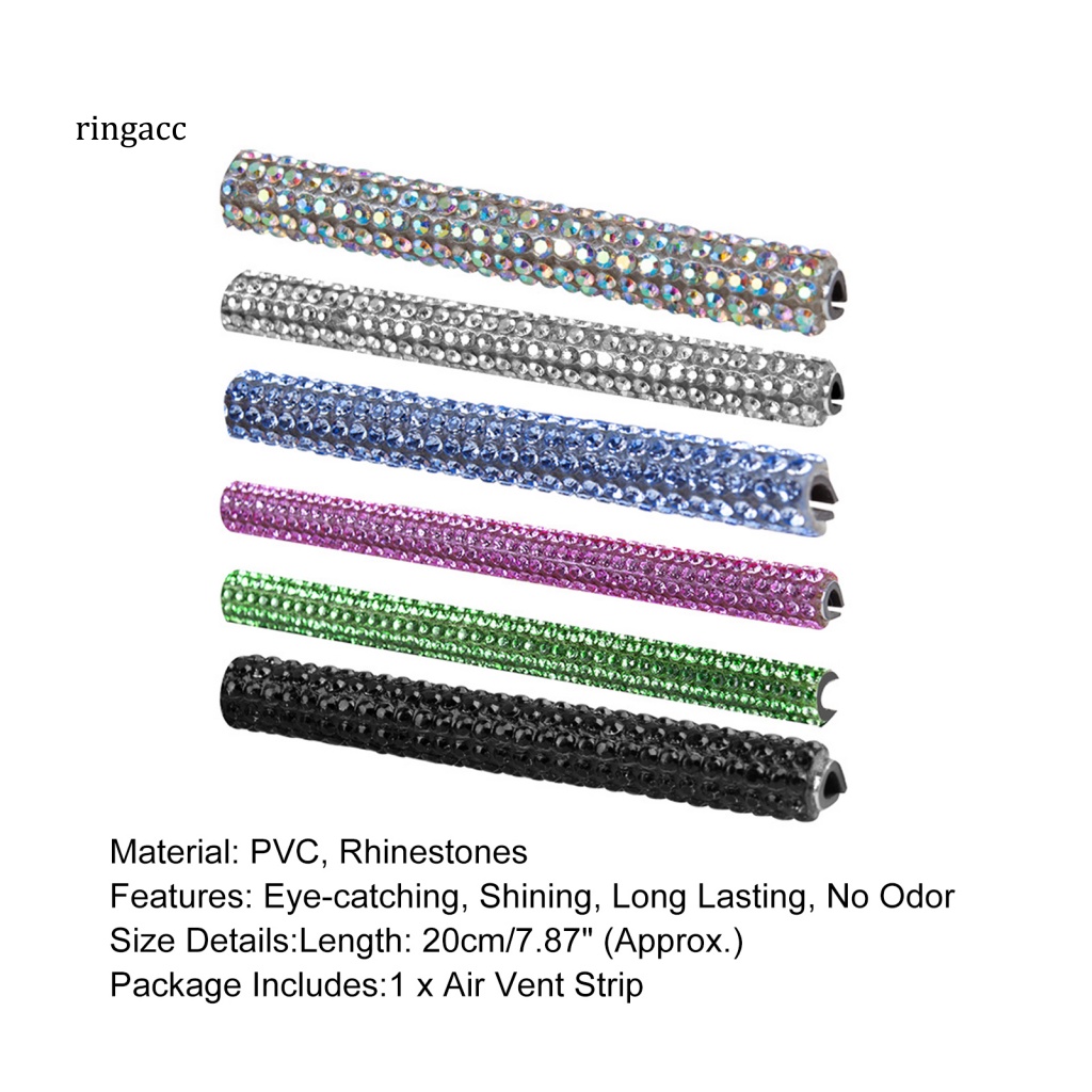 Rga Dải Dán Lỗ Thông Gió Xe Hơi Bằng PVC Lấp Lánh Thân Thiện Với Môi Trường Chống Mài Mòn Có Thể Tái Sử Dụng