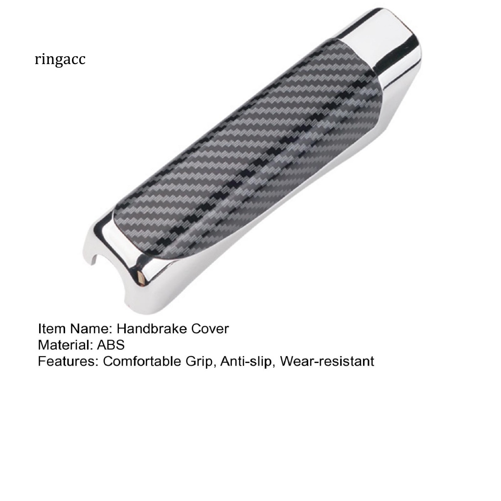 Vỏ Bọc Phanh Tay Xe Hơi Bằng Sợi Carbon Chống Trượt Thông Dụng