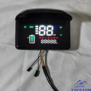Đồng hồ đo tốc độ màn hình lcd 48v 72v cho xe đạp điện dễ sử dụng