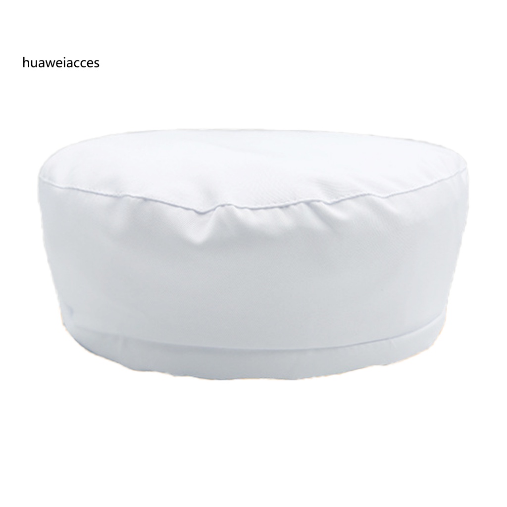 Mũ Đầu Bếp Màu Trơn Thoáng Khí Chống Bụi Đa Năng Cho Nam Và Nữ