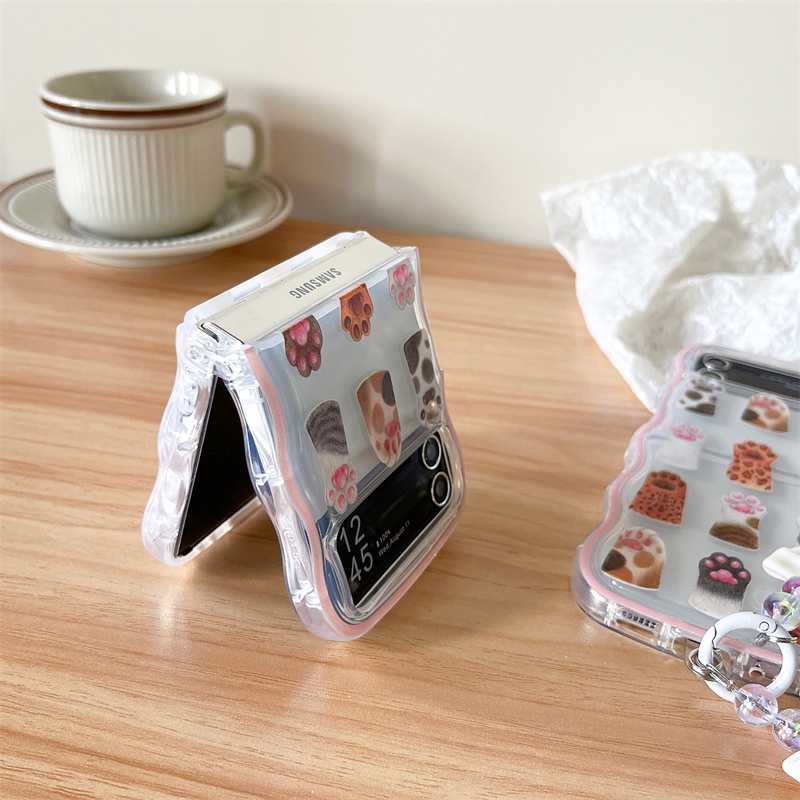 Ốp lưng Bằng TPU Mềm Dành Cho Samsung Z Flip 5 Z Flip 4 Flip 3