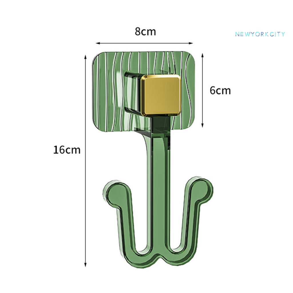 Móc Treo Đồ Dùng Gắn Tường Bằng Acrylic Tiện Dụng Cho Nhà Tắm