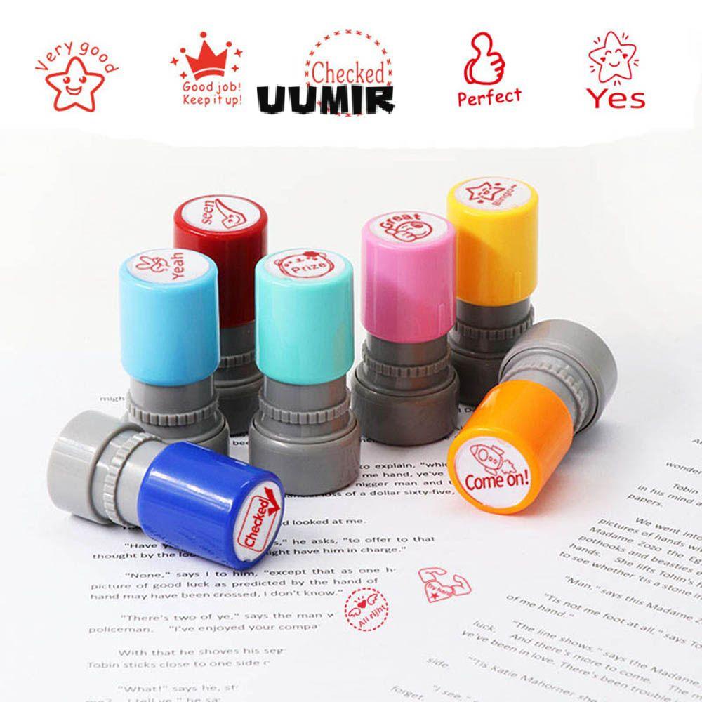 UUMIR Con Dấu Họa Tiết Hoạt Hình Dễ Thương Dùng Trang Trí Sổ Tay DIY