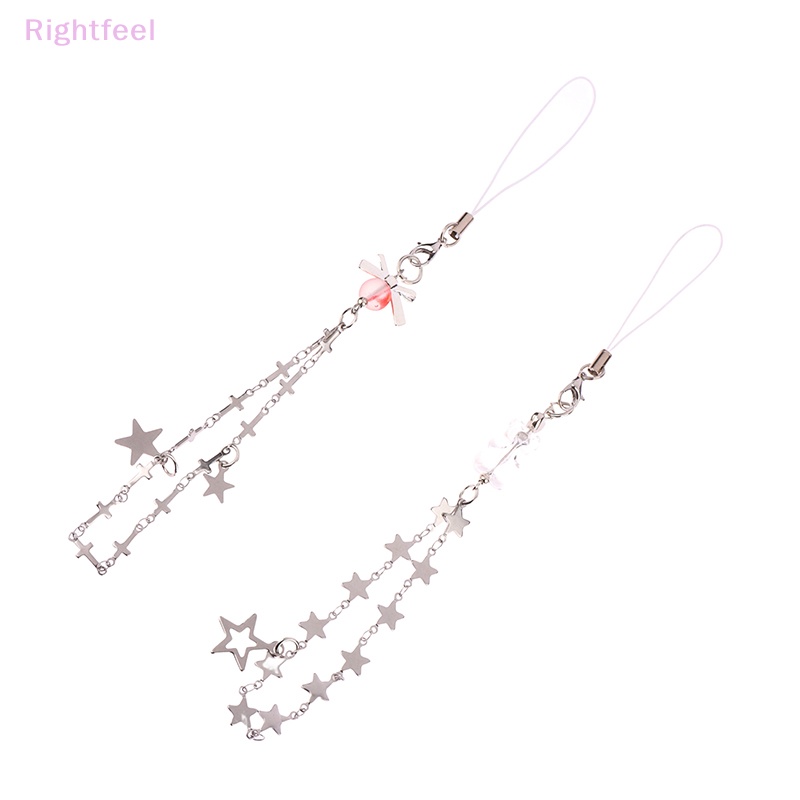 Dây Đeo Điện Thoại Y2K Họa Tiết Gấu Thắt Nơ / Ngôi Sao Tối Giản Hợp Thời Trang Mới