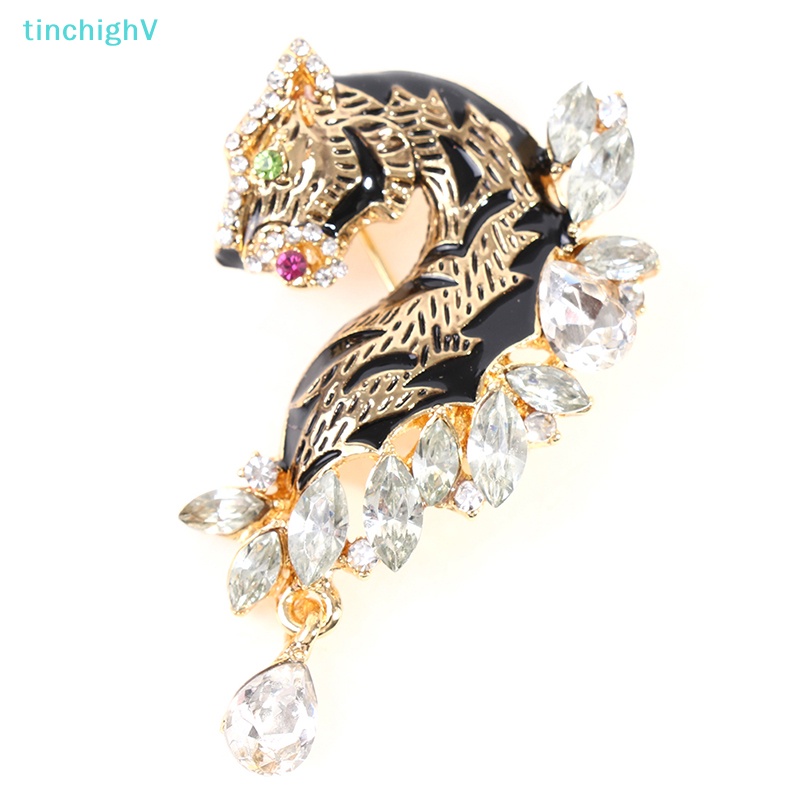 [TinchighV] Trâm Cài Áo Khoác Vest Hình Chú Hổ Đính Kim Cương Giả Đẹp Mắt Cho Nữ [Mới]