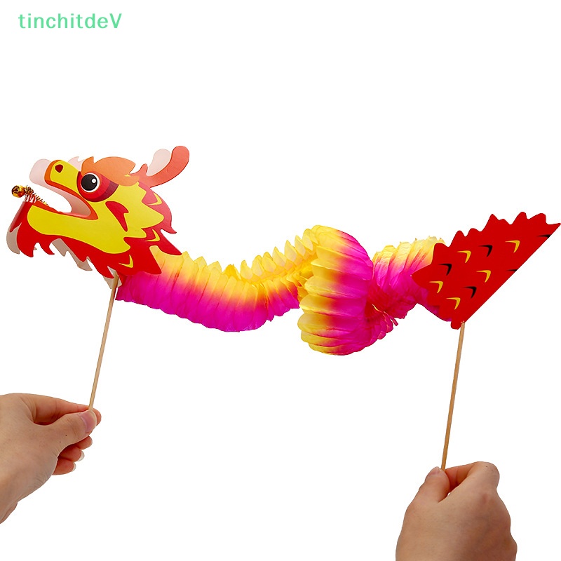[TinchitdeV] Đồ Chơi Rồng Giấy Cắt Thủ Công Hoài Niệm Năm Mới Phong Cách Trung Hoa Sáng Tạo Giáo Dục Sáng Tạo DIY Cho Trẻ Em [Mới]