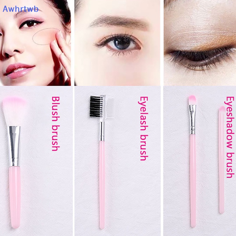 Bộ 5 Cọ Trang Điểm Bằng Sợi Tổng Hợp Tiện Dụng Mới